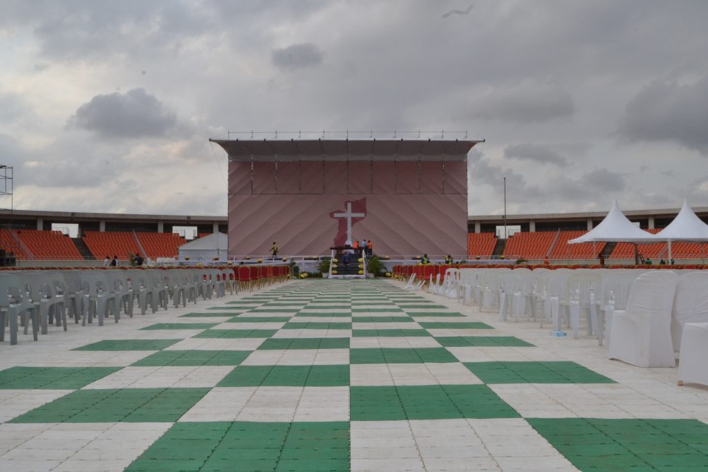 DSC_0275-1024x683 Múltipla monta estruturas para a recepção do Papa Francisco em Moçambique