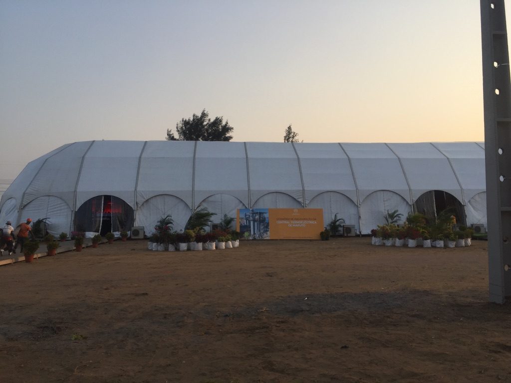Múltipla assegura estrutura para a inauguração da nova Central Termoelétrica da EDM em Maputo